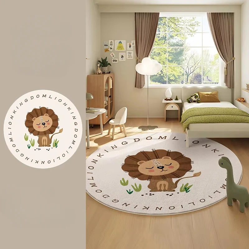 Cartoon Style Living Room Decoration Carpet