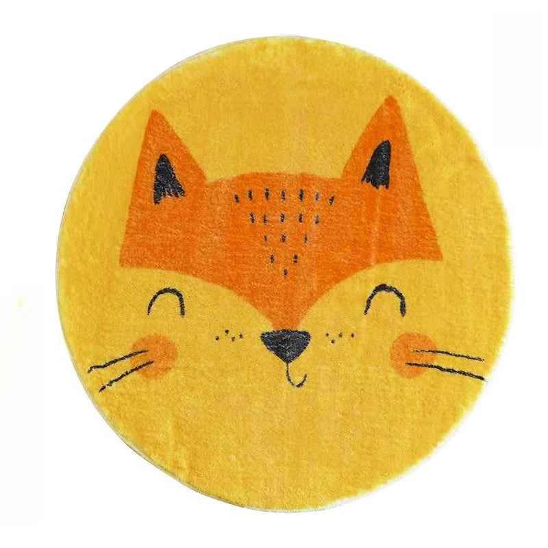 Animal Patterns Carpets Dor Living Room Cartoon Style