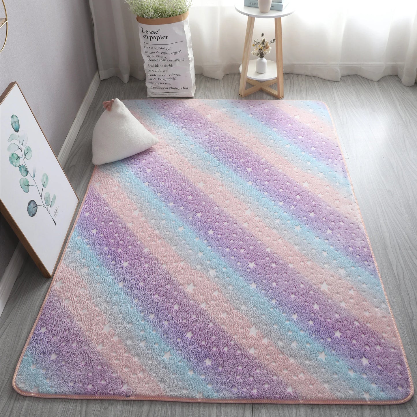 Glow-in-the-Dark Luminous Kids Rug