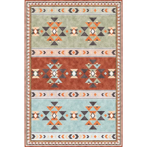 American Retro Living Room Decoration Carpet Minimalist