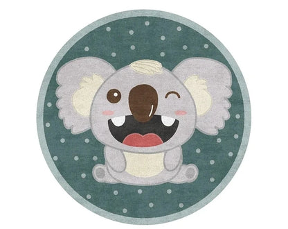 Cartoon Carpets for Living Room Cute Bedroom Deco