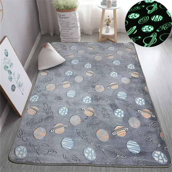 Glow-in-the-Dark Luminous Kids Rug