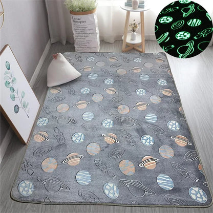 Glow-in-the-Dark Luminous Kids Rug