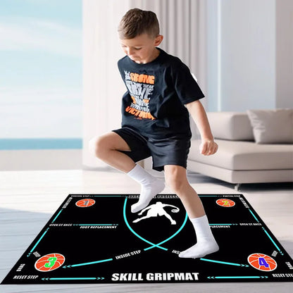 Basketball Train Mat Non Slip Soundproof Material Children Adolescents Indoor