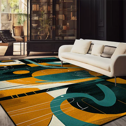 Modern Abstract Style Home Decoration Live Room Rug