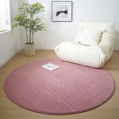 Minimalist Style Living Room Decoration Round Carpet