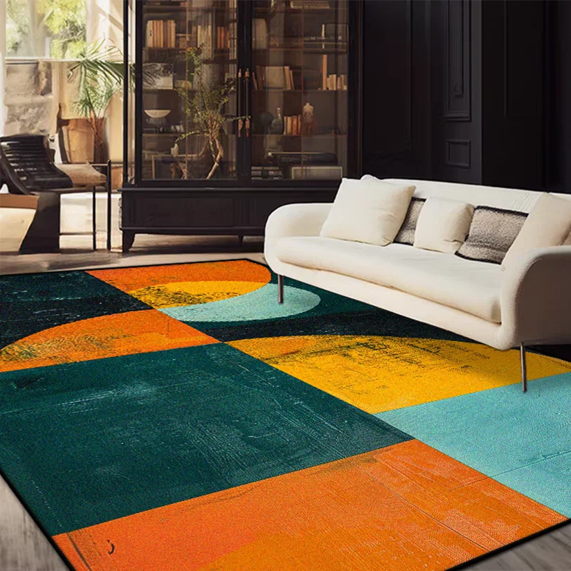 Modern Abstract Style Home Decoration Live Room Rug