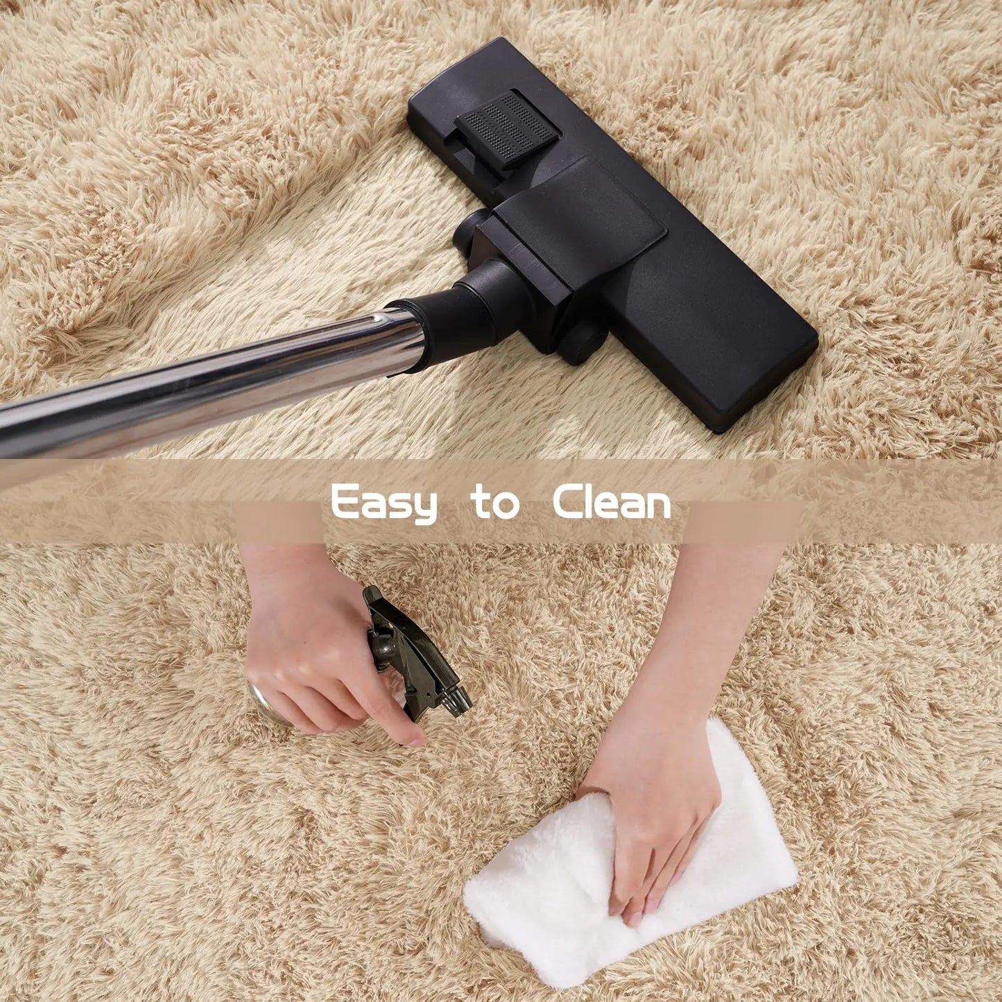 Thickened Plush Carpet Oval For Children's Room