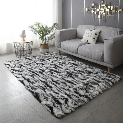 Pebble Non-Slip Flannel Rug