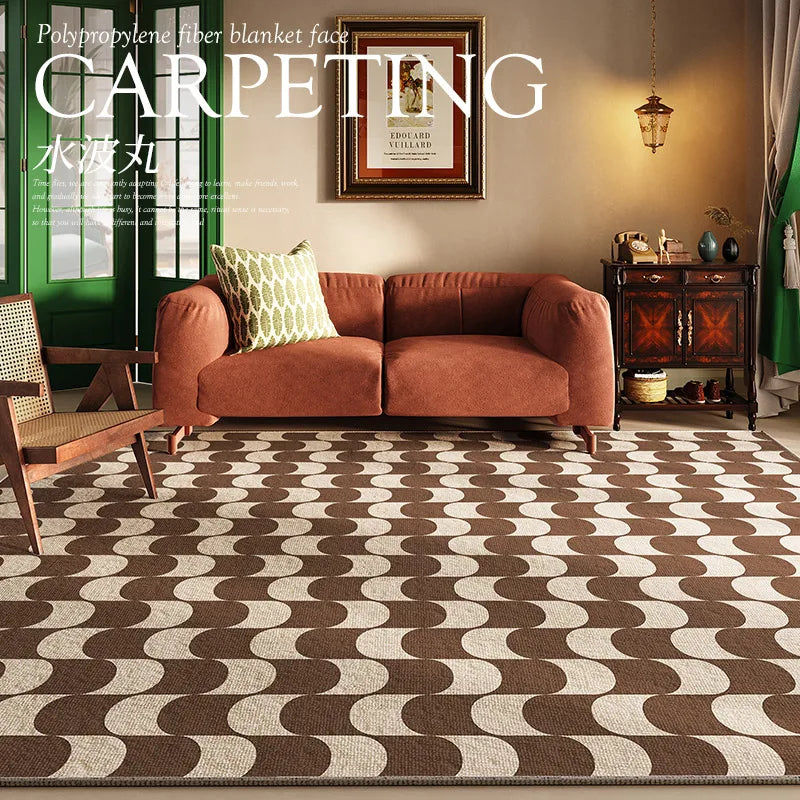 French Retro Living Room Decoration Carpets