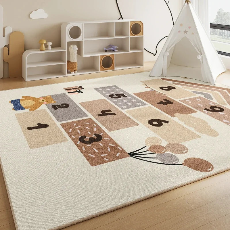 Cartoon Style Living Room Decoration Carpet