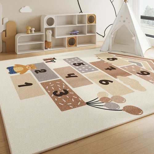 Cartoon Style Living Room Decoration Carpet