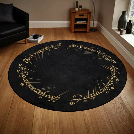 Legendary Movie Living Room Round Rug