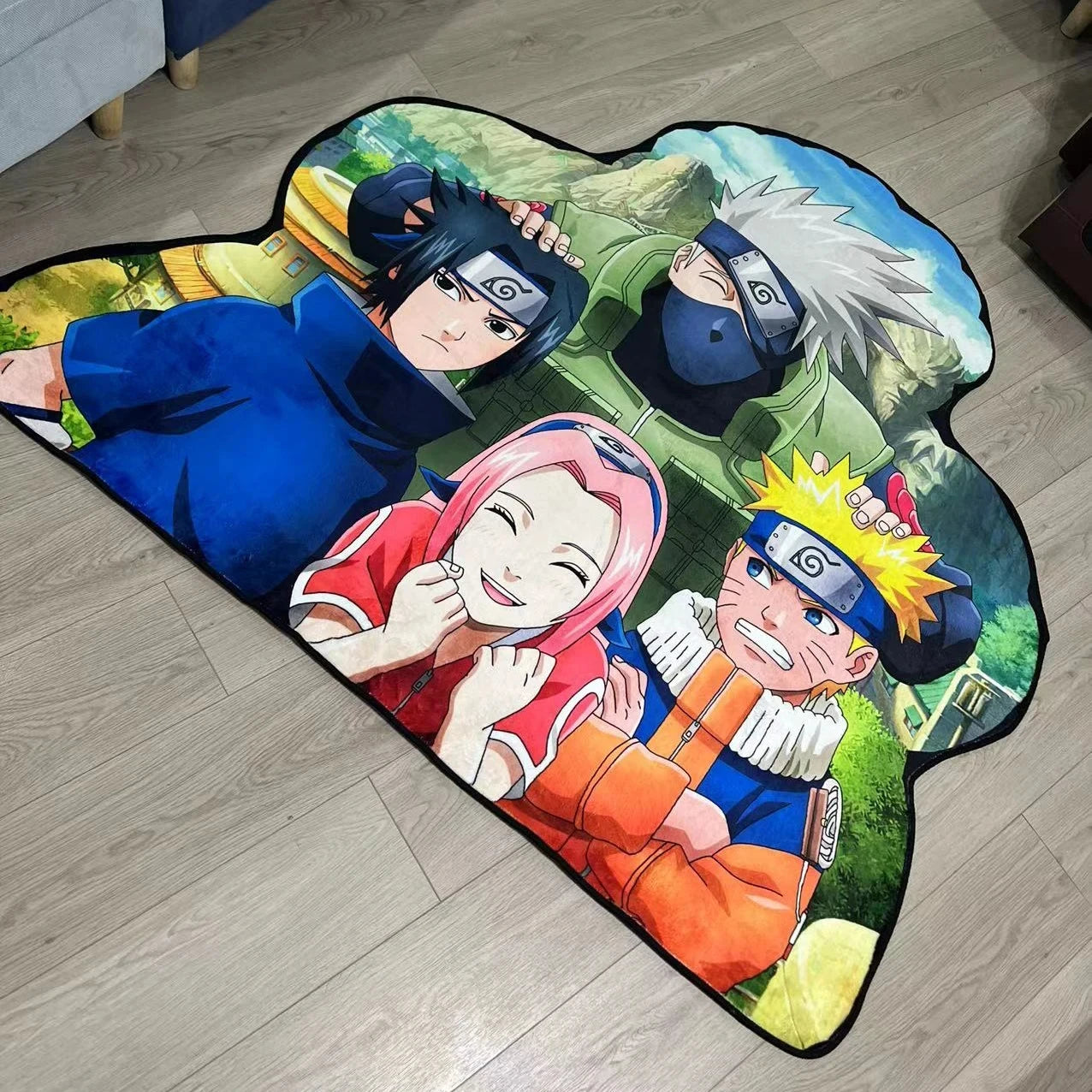 Anime Manga Naruto Soft Anti-slip Rugs