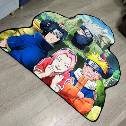 Anime Manga Naruto Soft Anti-slip Rugs