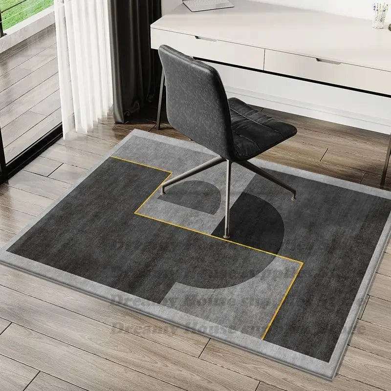 Antiskid Printed Carpet Living Room Geometric Rug