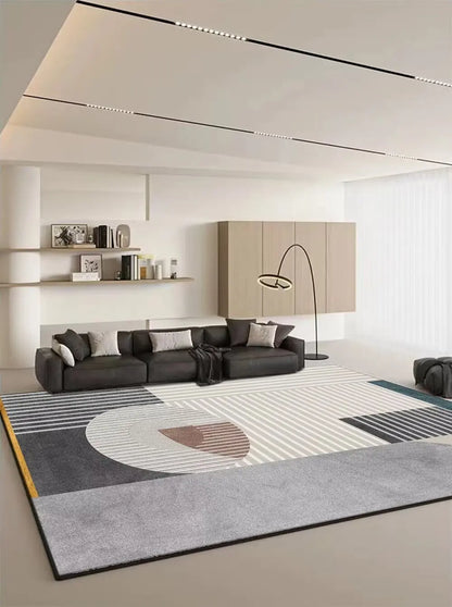 Modern Geometric Large Rugs for Living Room