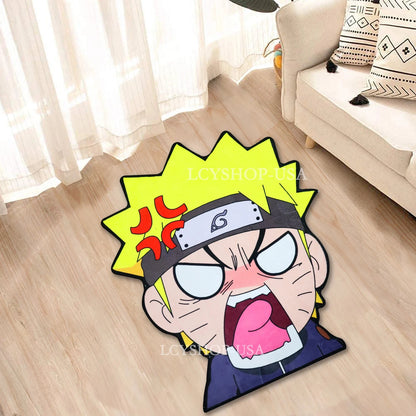 Anime Manga Naruto Soft Anti-slip Rugs