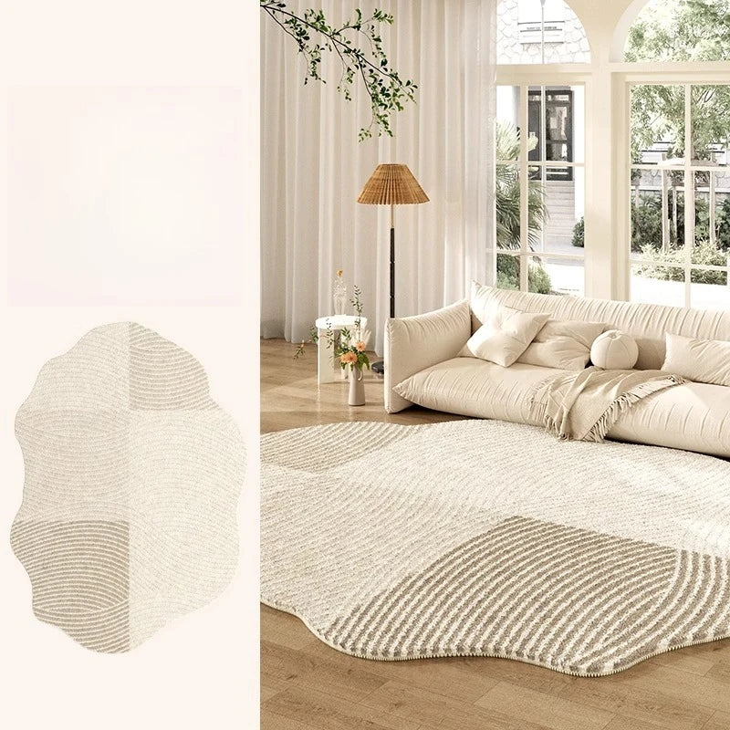 Fluffy Soft Lounge Floor Mat Thickend Plush Bedside Rug