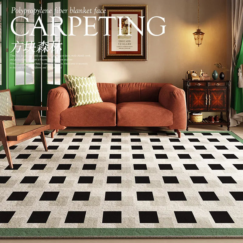 French Retro Living Room Decoration Carpets