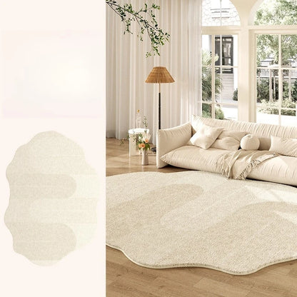 Fluffy Soft Lounge Floor Mat Thickend Plush Bedside Rug