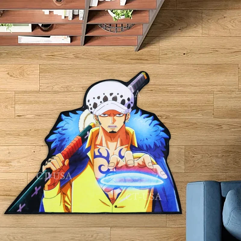 Anime One Pieces Manga Soft Anti-slip Area Rugs