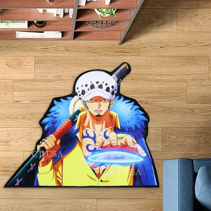 Anime One Pieces Manga Soft Anti-slip Area Rugs