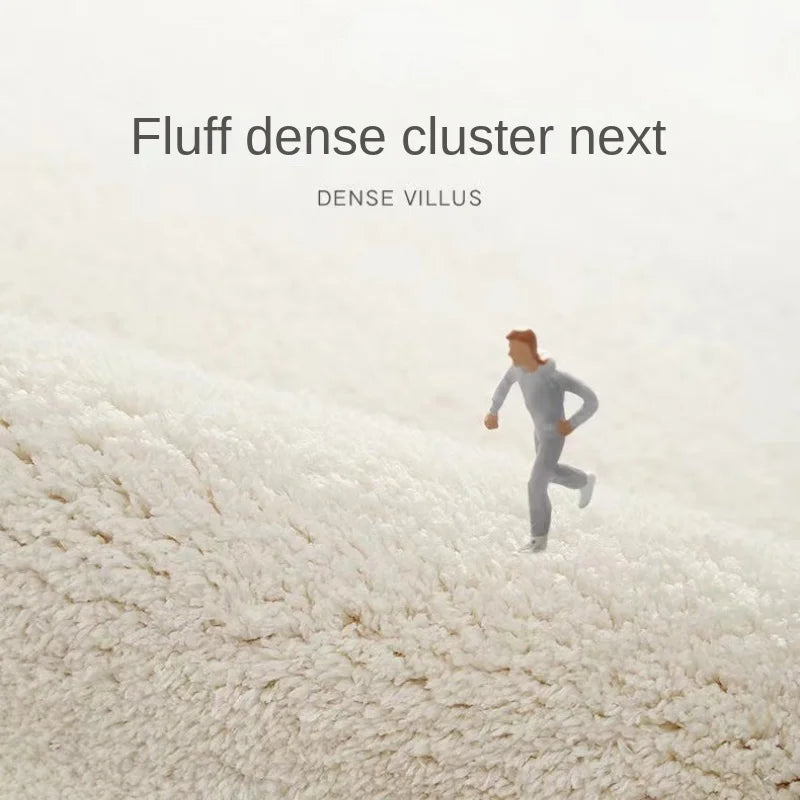 Heterogonal Bedroom Decor Plush Carpet