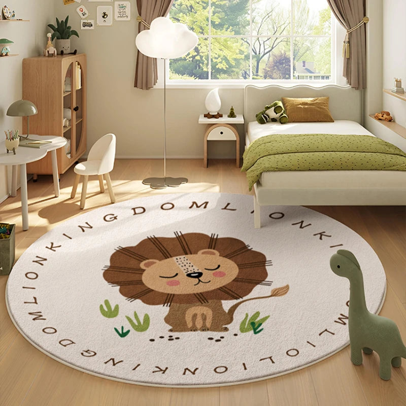 Cartoon Style Living Room Decoration Carpet