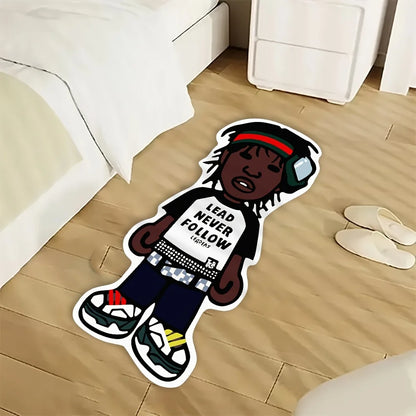 Cartoon Character Carpet Bedroom Decoration Cool Bedside Rugs