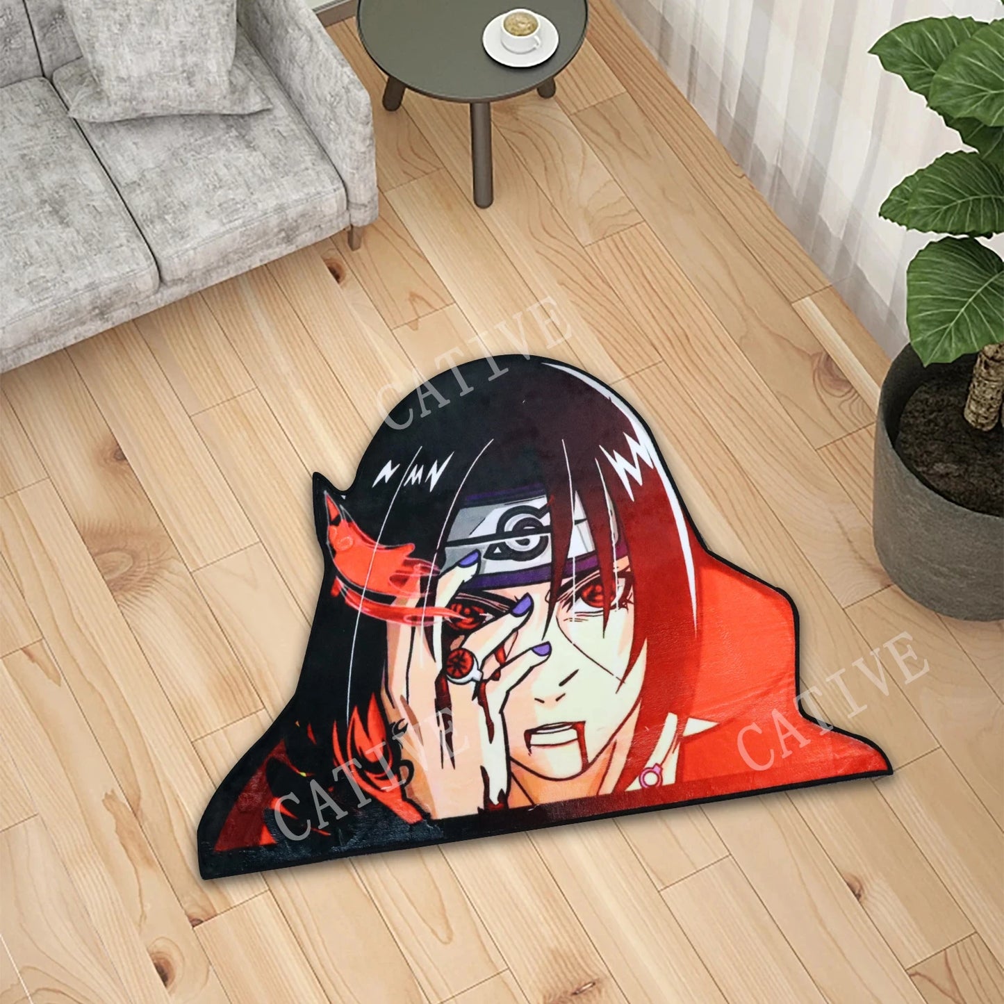 Anime Manga Naruto Soft Anti-slip Rugs