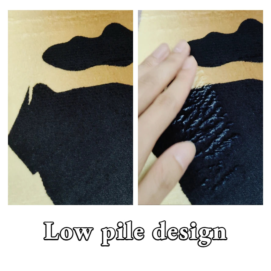 Modern Abstract Living Room Rug Large Size Antiskid