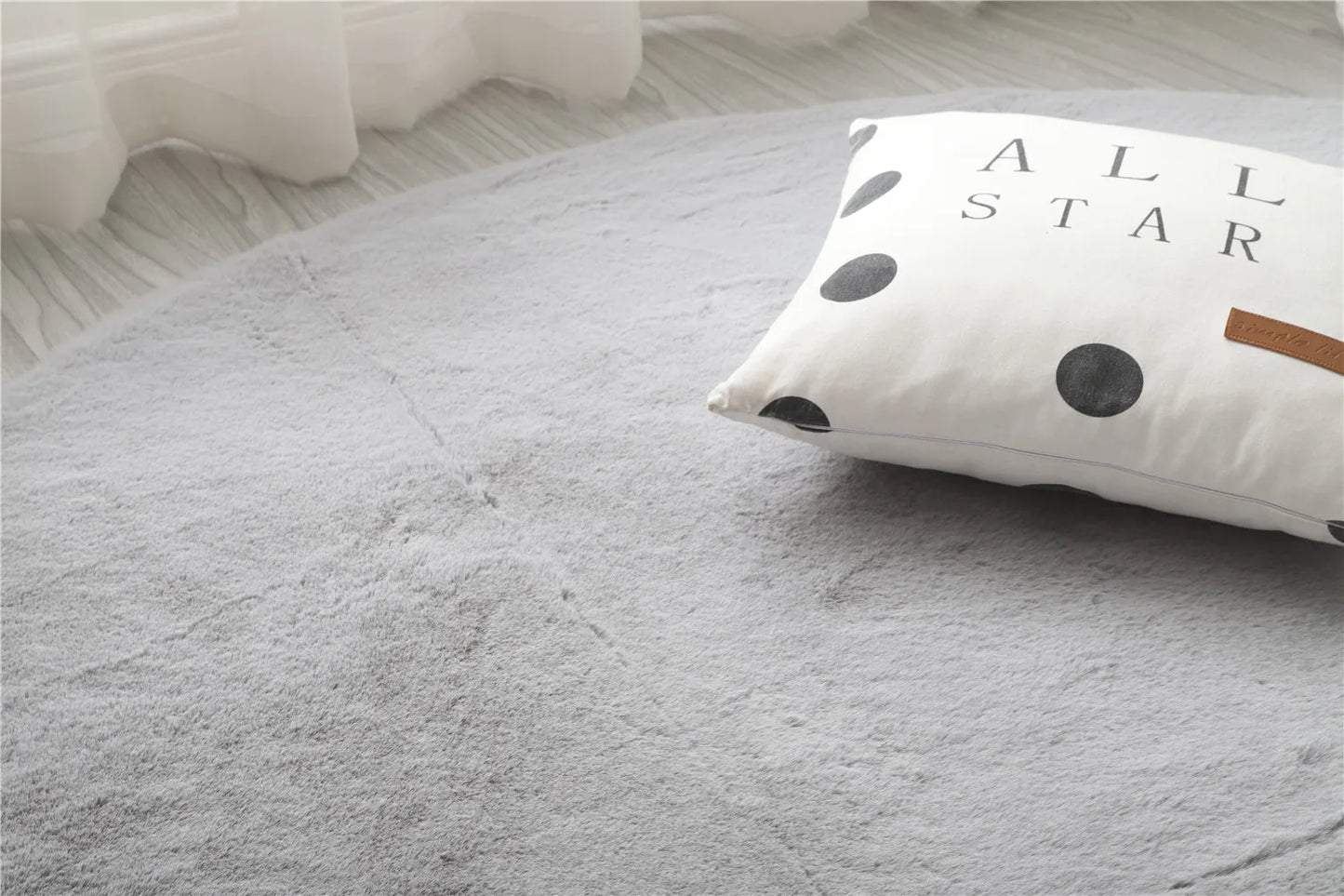 Ultra Soft Faux Rabbit Fur Sheepskin Rug