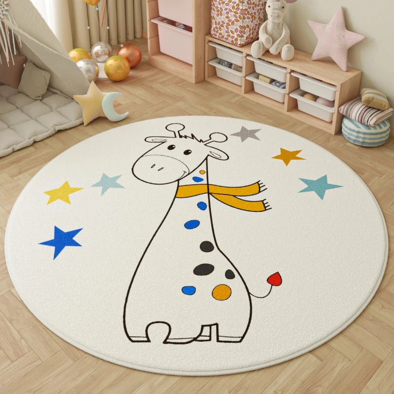 Fluffy Soft Lounge Floor Mat Animal Patterns Rugs