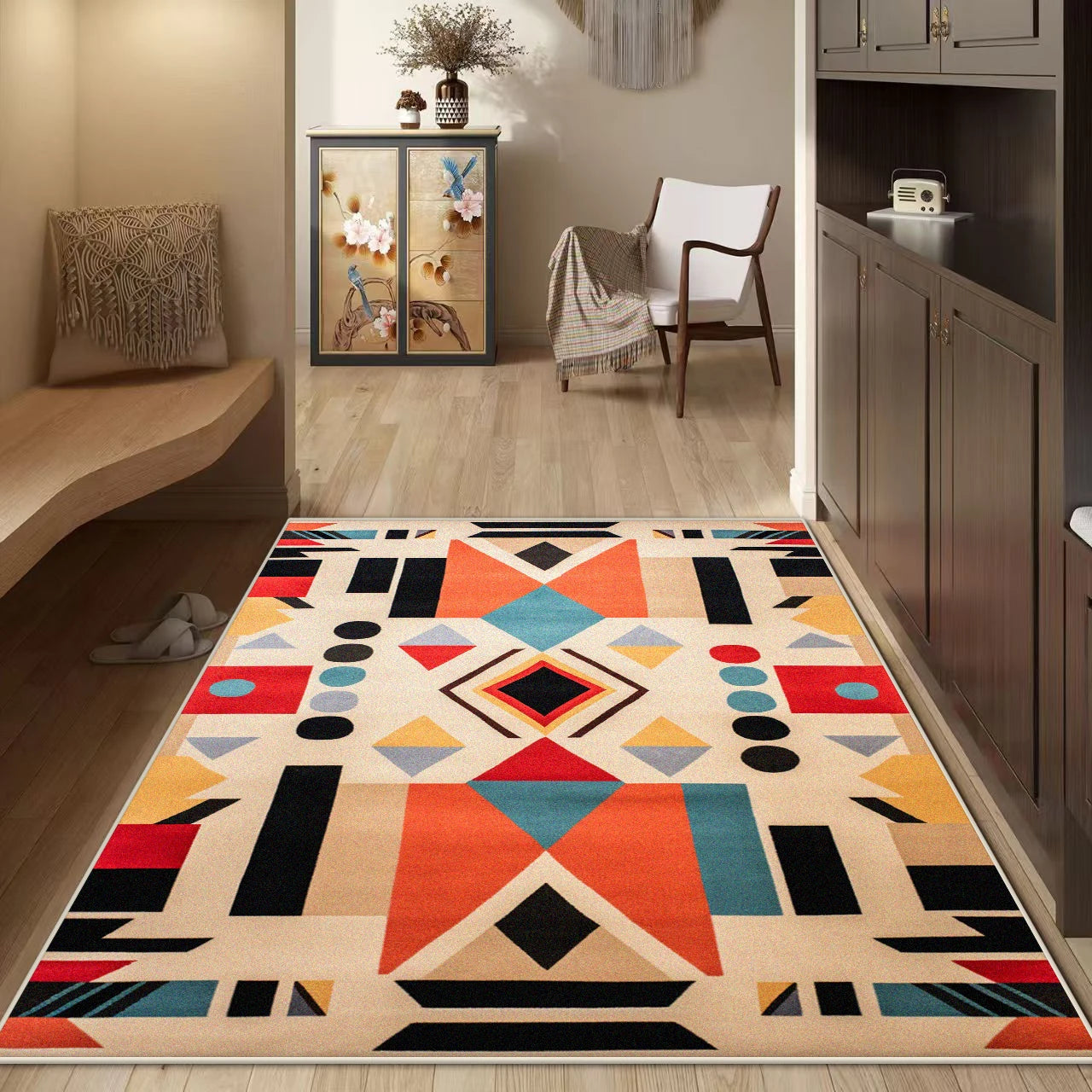 Bohemia Living Room Flannel Rugs