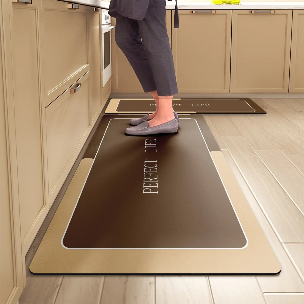 Soft Waterproof Non-Slip Kitchen Floor Mat