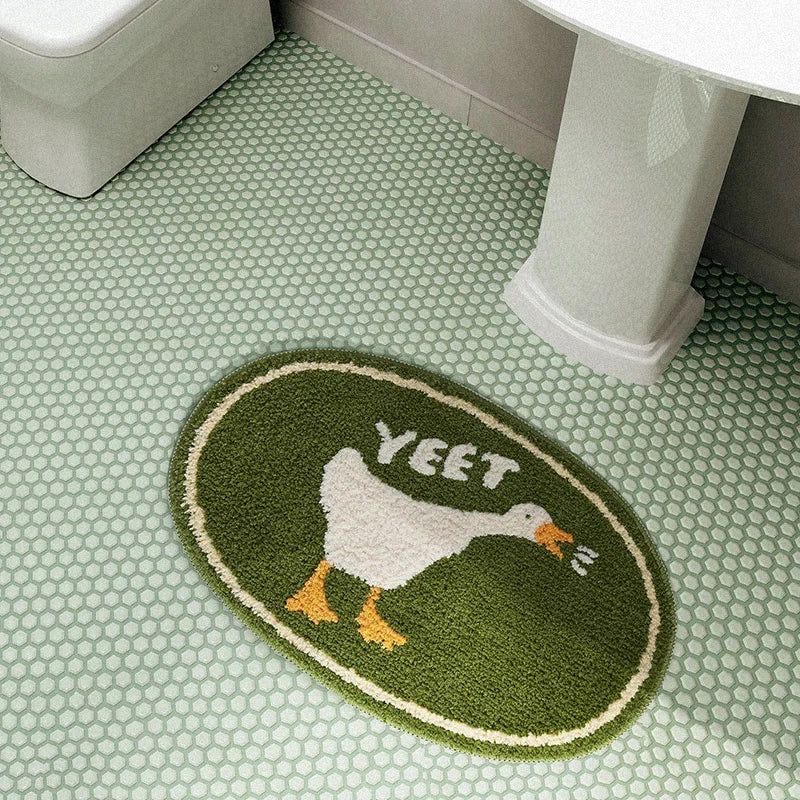 Water-Absorbent Non-Slip Bathroom Door Mat