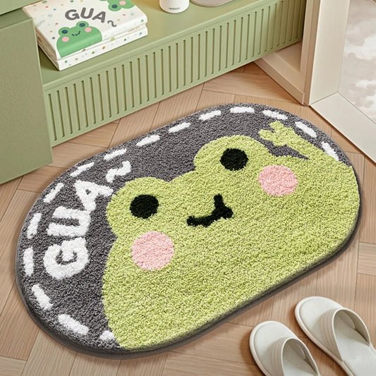 Cartoon Frog Entrance Carpet