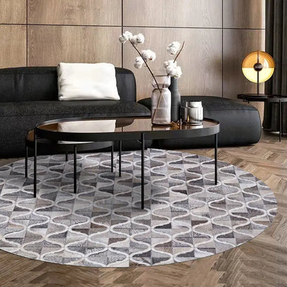 American Retro Round Living Room Carpet
