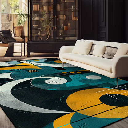 Modern Abstract Style Home Decoration Live Room Rug