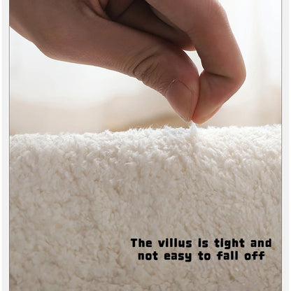 Geometric Style Carpet Imitation Cashmere Bedroom