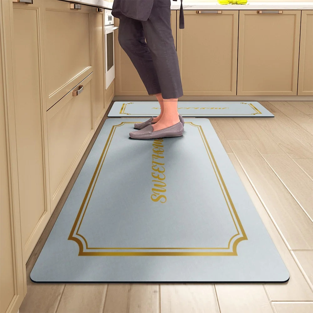 Soft Waterproof Non-Slip Kitchen Floor Mat