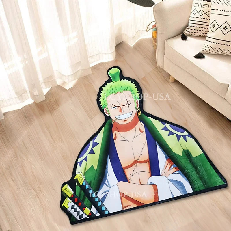 Anime One Pieces Manga Soft Anti-slip Area Rugs
