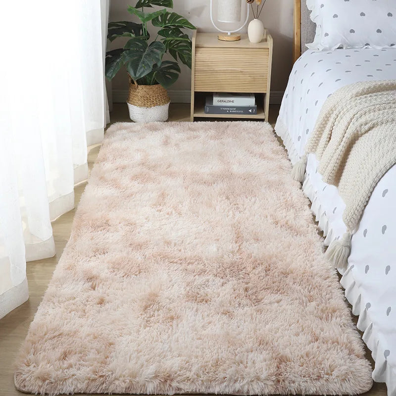 Warm Carpet Bedroom Bedside Blanket Home Living Room