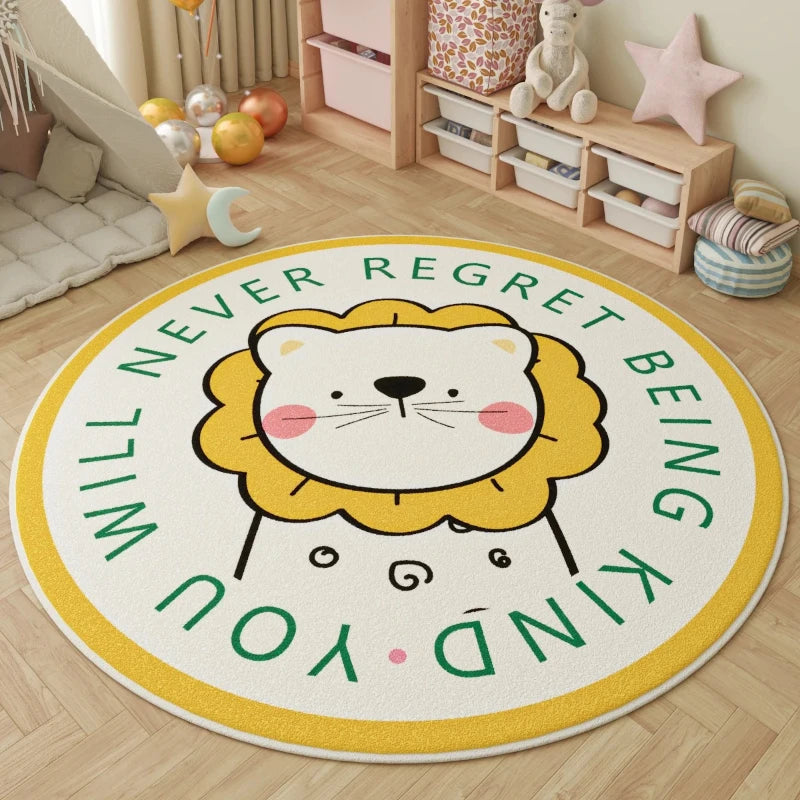 Fluffy Soft Lounge Floor Mat Animal Patterns Rugs