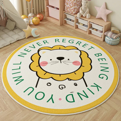 Fluffy Soft Lounge Floor Mat Animal Patterns Rugs