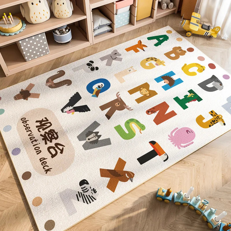 Cartoon Car Traffic Children's Carpet Playroom Baby Crawl Mat