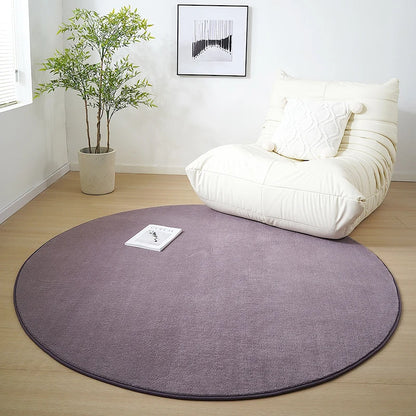 Minimalist Style Living Room Decoration Round Carpet
