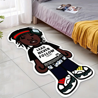 Cartoon Character Carpet Bedroom Decoration Cool Bedside Rugs