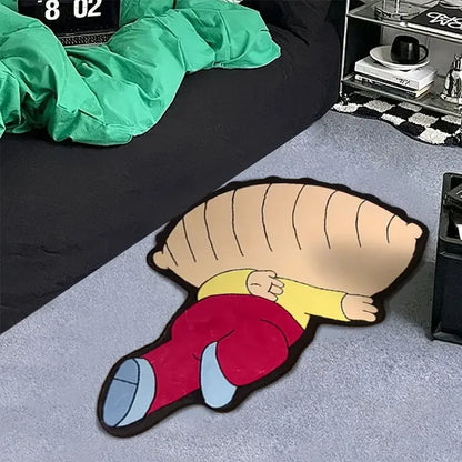 Cartoon Pattern Rugs  Irregular Shapes